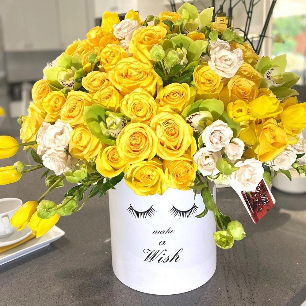 Set of 3, Round Flower/Gift Boxes with Lids | W660