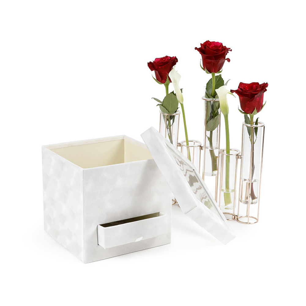 flower-box-large-cylinder-white-black-pink-red-emerald-sage-velvet-velour-gift-square-birthday-flowers-florist-supplies-floral-bouquet-wrap-paper-packaging-for-arrangement-box-W7785-1