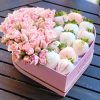 Set of 3, Heart Shaped Flower/Gift Boxes with Plastic Liner | W964