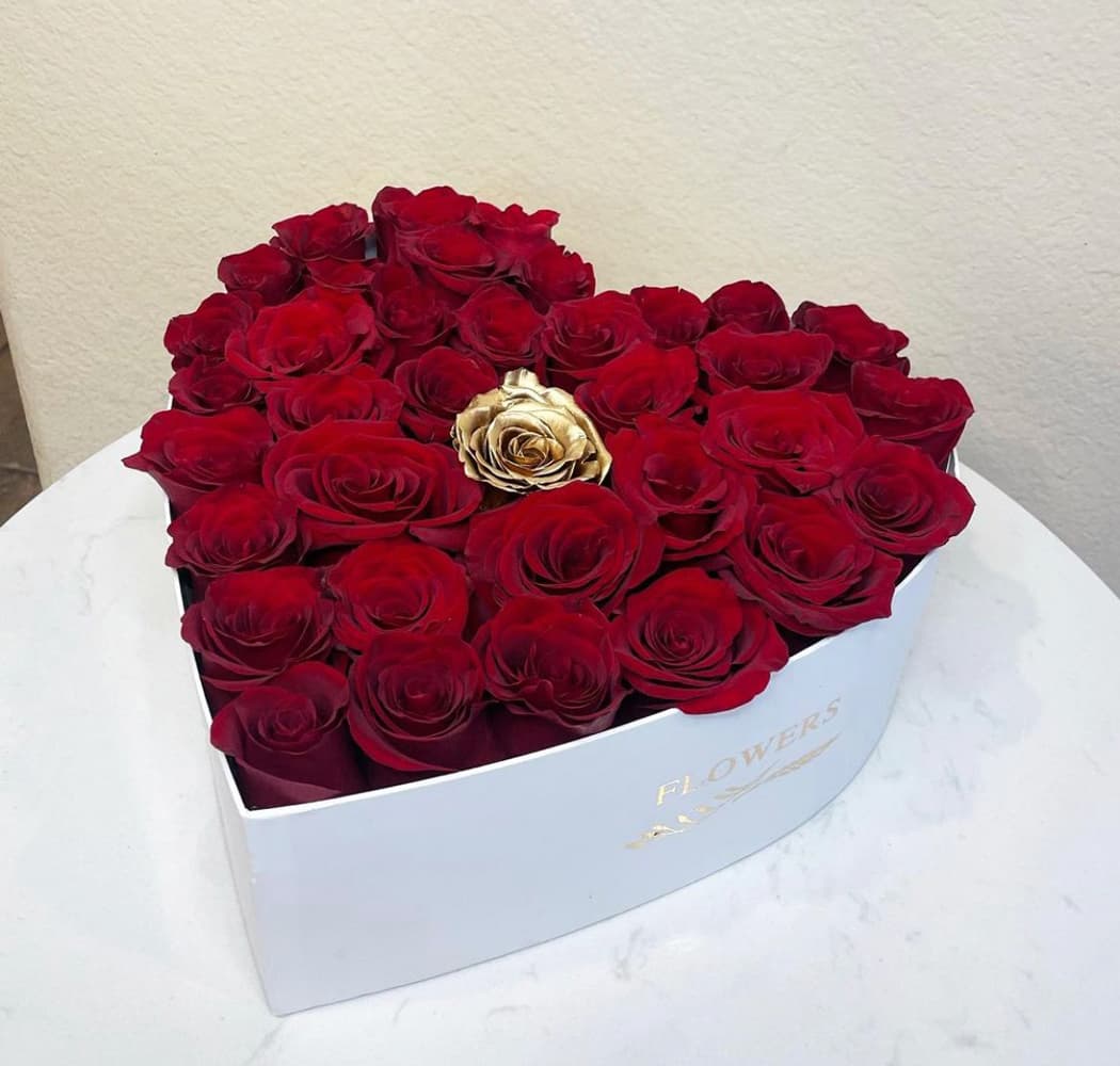 Set of 3, Heart Shaped Flower/Gift Boxes with Plastic Liner | W964