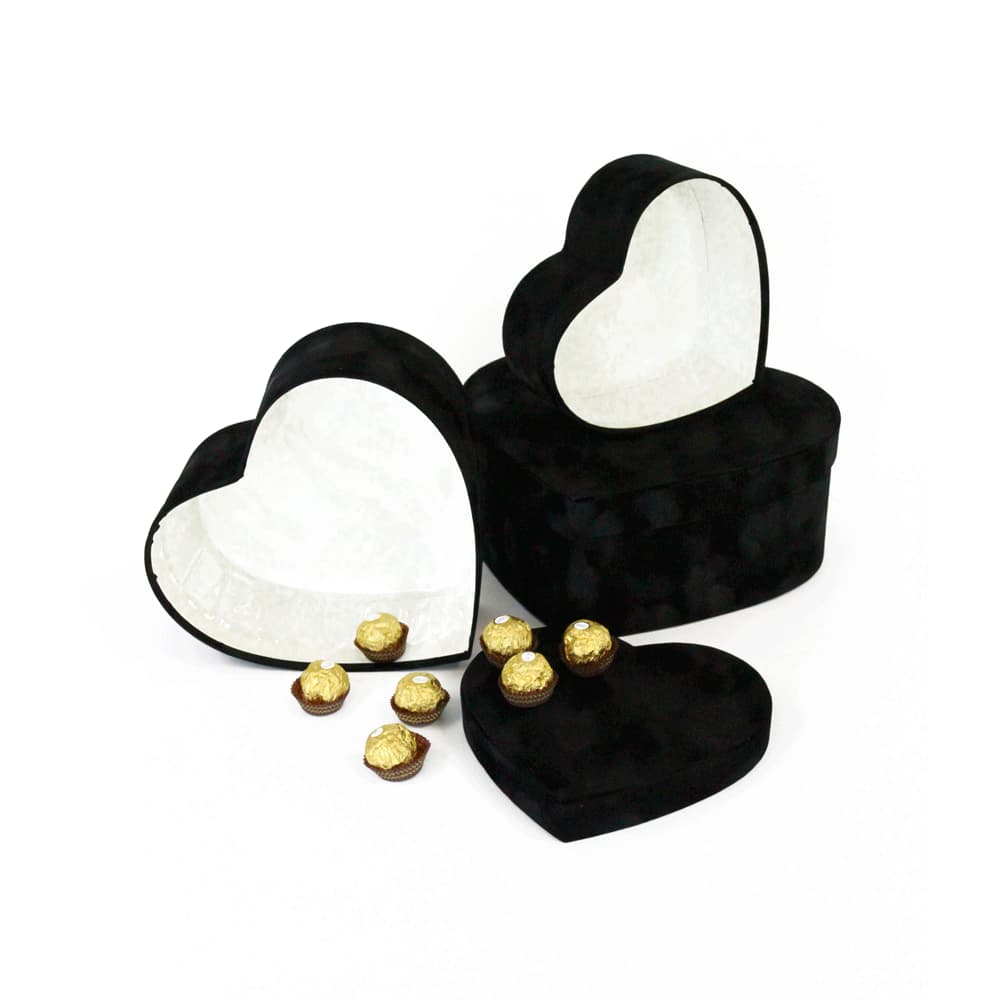 premium-quality-european-style-heart-shapped-flower-hat-box-black-velvet-set-of-3-w7233B-5.jpg