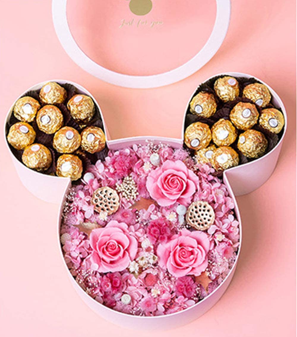 premium-quality-gift-box-mickey-shapped-flower-hat-box-disney-pink-w7070P-4.jpg