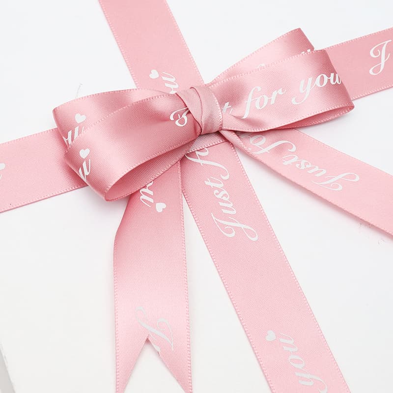 "Just For You" Satin Ribbon, 50 yards, 1 inch wide, Premium Quality - Various Colors