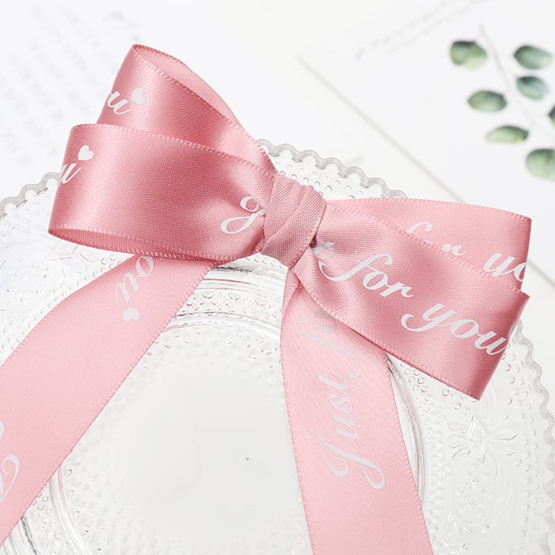 "Just For You" Satin Ribbon, 50 yards, 1 inch wide, Premium Quality - Various Colors
