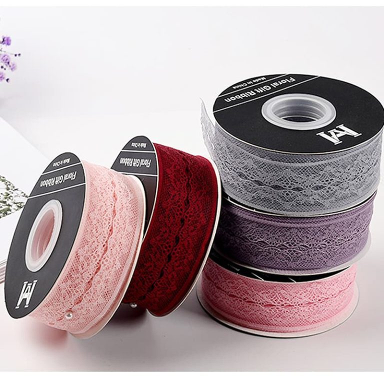 Wide Lace Ribbon, 25 yards, 1.5 inch wide, Premium Quality - Various ...