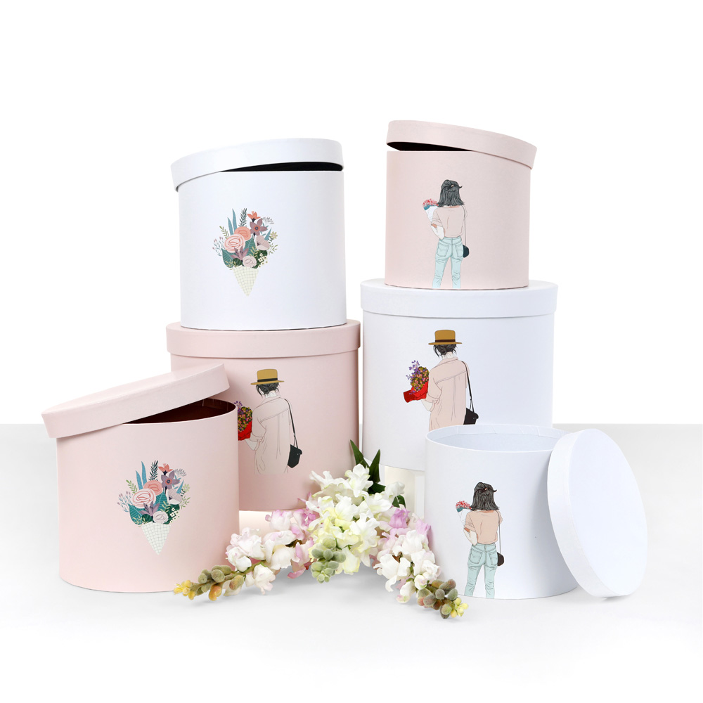 round-flower-box-heart-white-black-pink-teal-upscale-korean-style-red-fancy-gift-boxes-for-macarons-velvet-velour-gift-birthday-chocolate-W588
