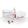 Heart Shaped Flower Boxes with Lids, Lot of 16 Nested Sets of 3 (12.9″, 11.5″ & 10.2″), Classic Collection, W964 - Thumbnail Image 3