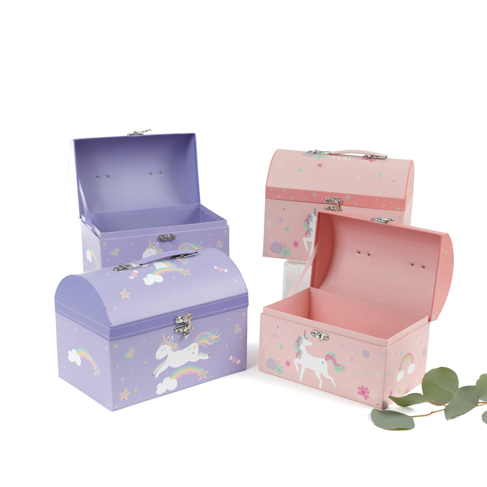 unicorn-chest-box-cute-for-storage-accessories-birthday-party-decorations-table-girl-purple-rainbow-memory-gift-for-toddler-girls-keepsake-vase-flower-arrangement-favor-theme-toy-hair-pink-W515