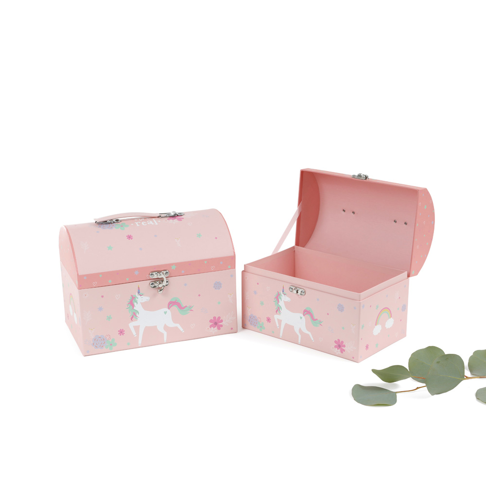 unicorn-chest-box-cute-for-storage-accessories-birthday-party-table-centerpiece-girl-purple-rainbow-memory-gift-for-toddler-girls-keepsake-vase-flower-arrangement-favor-theme-toy-hair-pink-W5152