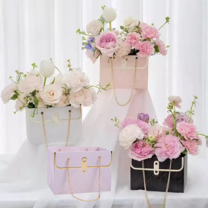 Pack of 5, Mini Flower Bags, Waterproof, Various Colors