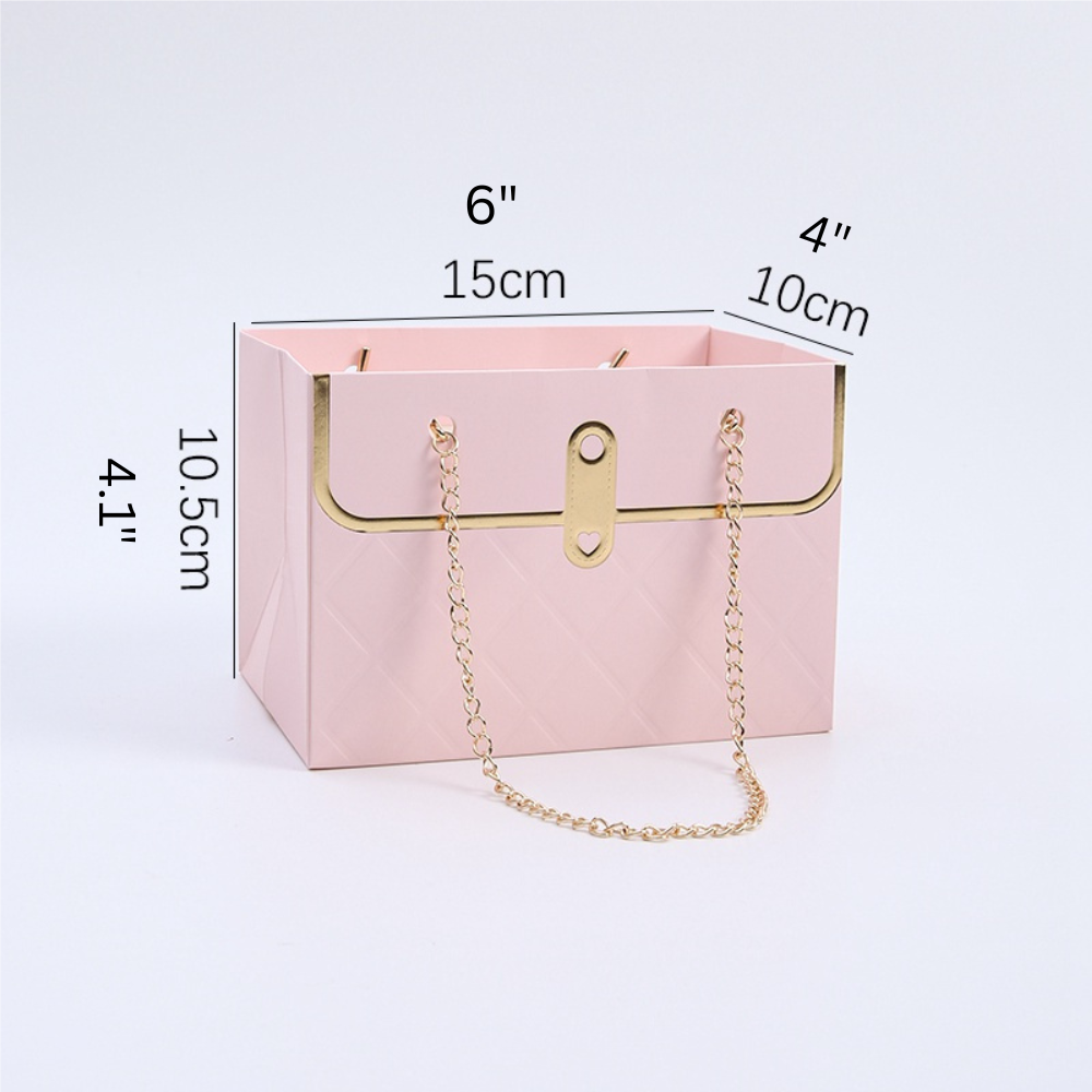 Pack of 5, Mini Flower Bags, Waterproof, Various Colors