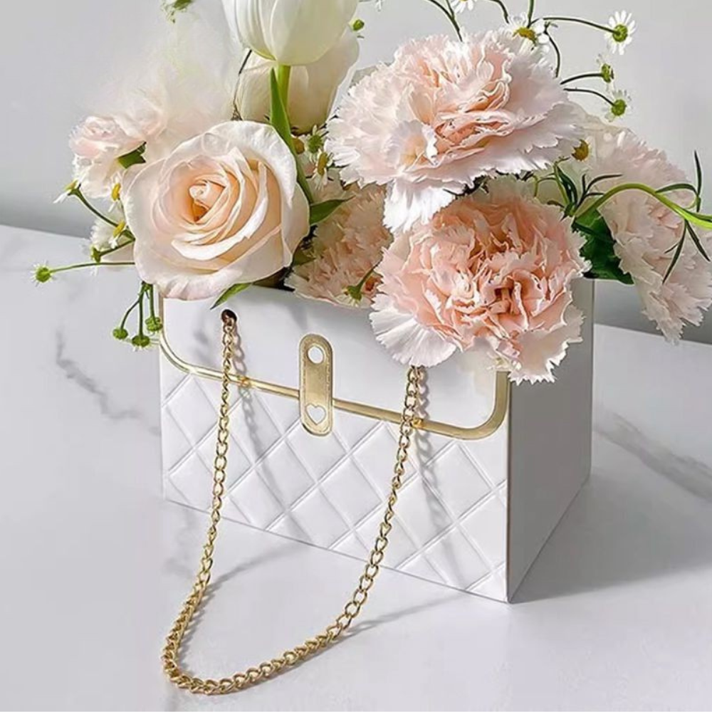 Pack of 5, Mini Flower Bags, Waterproof, Various Colors