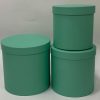 Premium Quality Cylinder Flower/Gift Boxes, Set of 3 pcs, W262