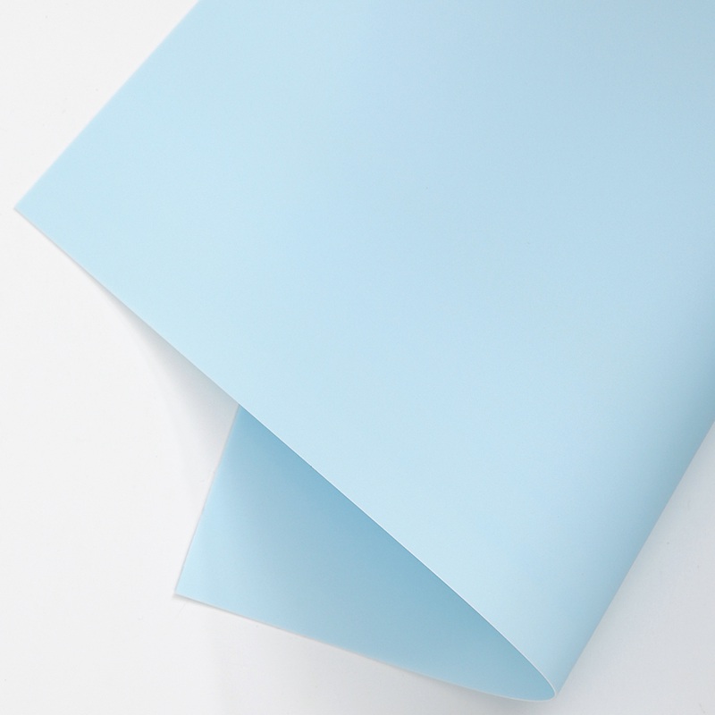 PMZX-131-Lt-Blue Foamiran, EVA Foam, Pastel Colors, Pack of 5, 20.5"x23", Thickness: 0.04" / 1 mm