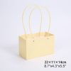 Waterproof Colorful Gift/Flower Bags with Handles, Various Colors