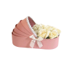Baby Cradle Box for Flower/Gift Arrangements, Various Colors | W929