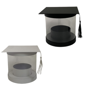 Graduation Flower/Gift Box, Round with Drawer  W1702/1704