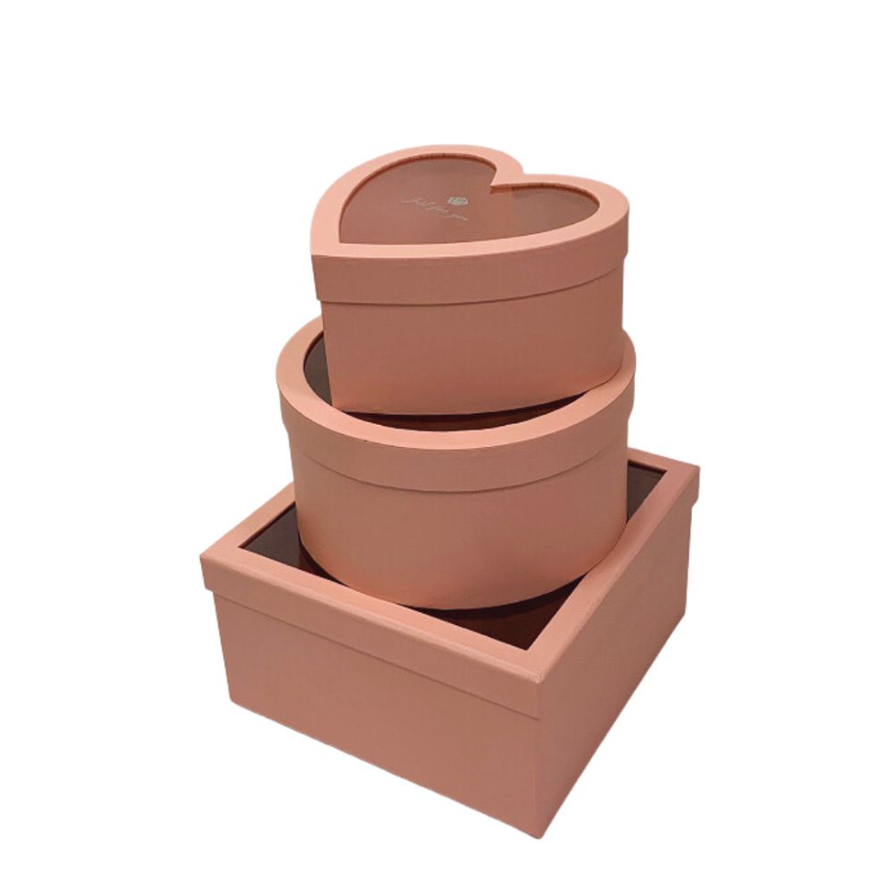 cajas-florales-boxes-for-flowers-florist-supplies-heart-shaped-box-cylinder-storage-decor-decorative-pink-wrapping-korean-paper