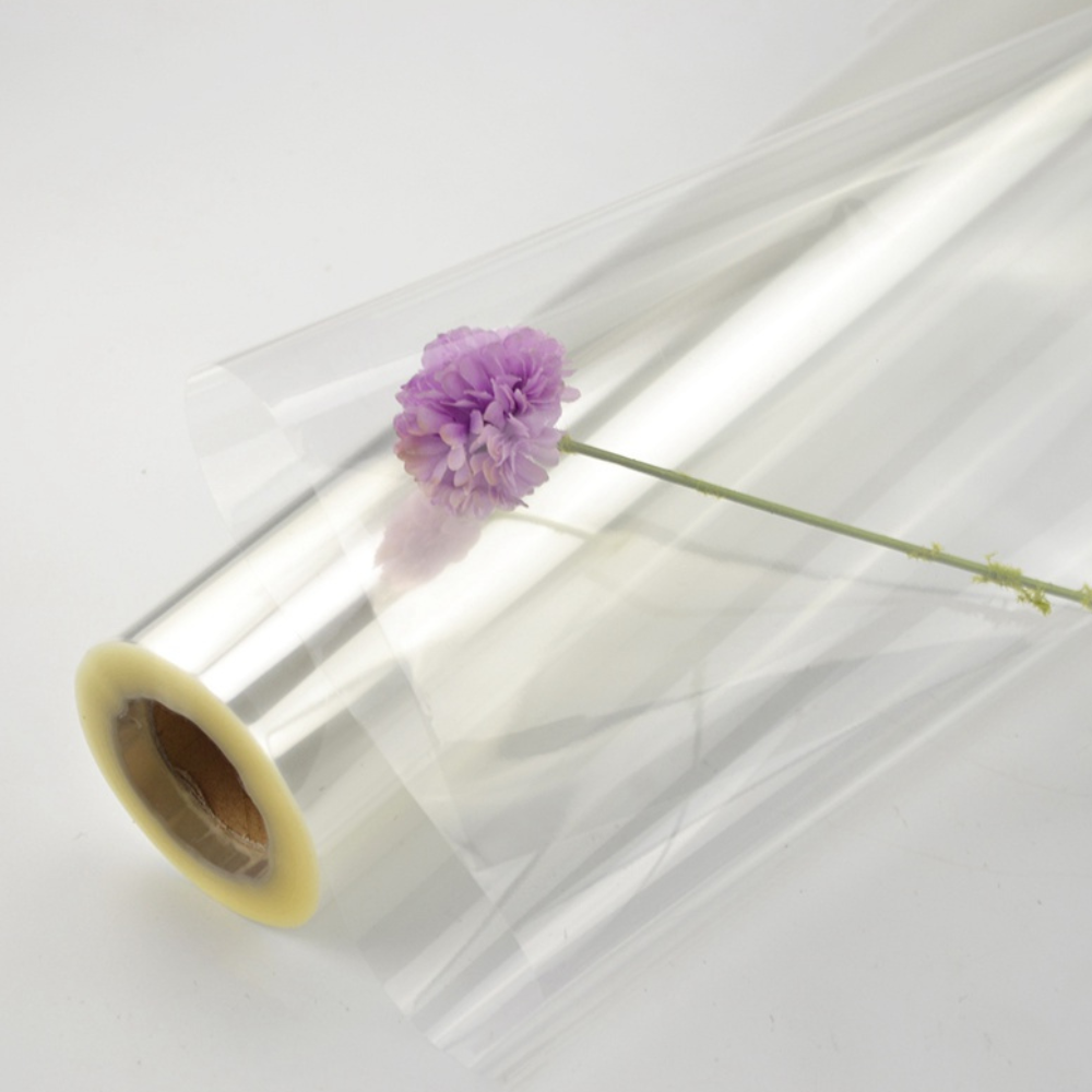 Clear Cellophane Wrap, Roll, 50 m/54 yards