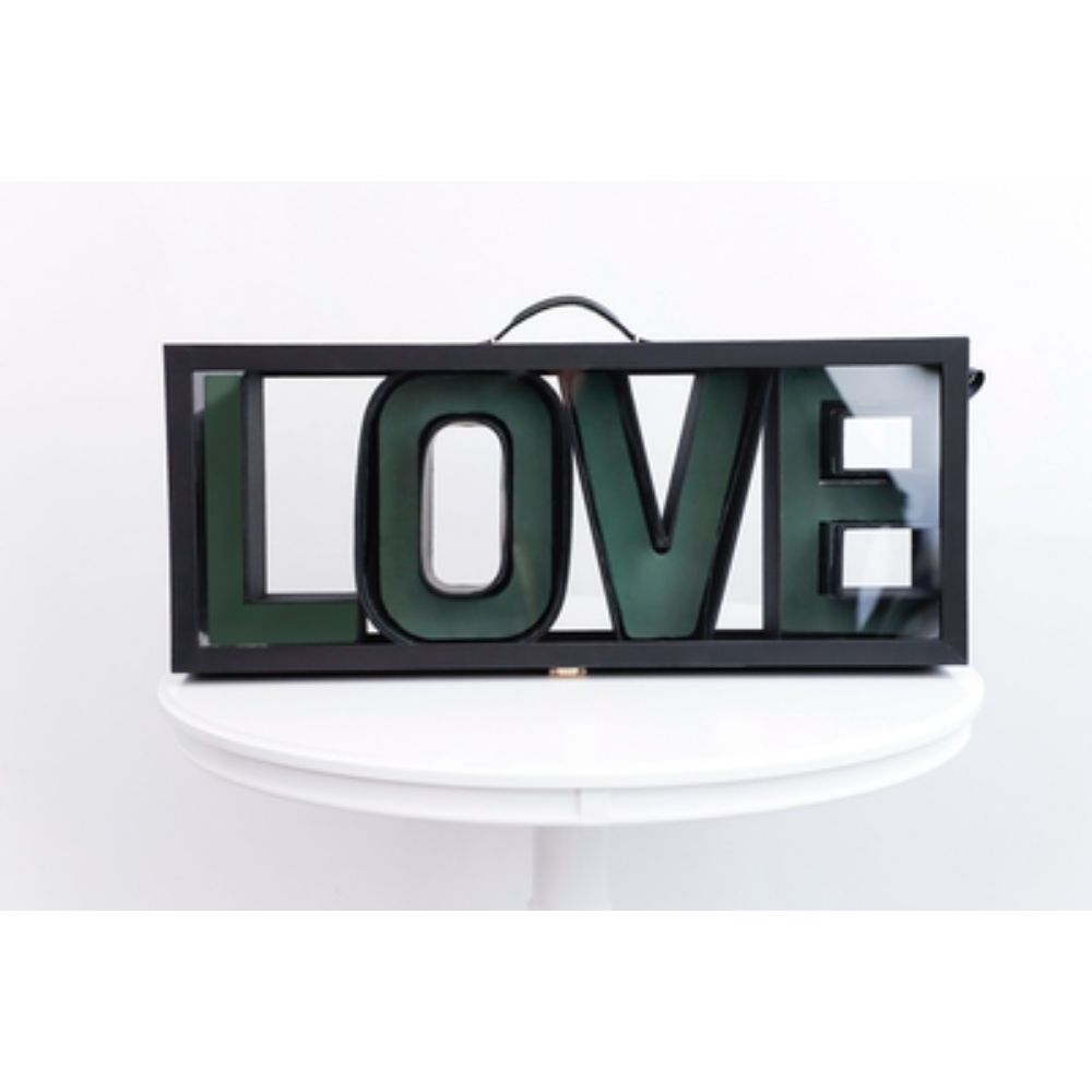LOVE Extra Large Box with Handle, Floral Foam Included, Various Colors | W333
