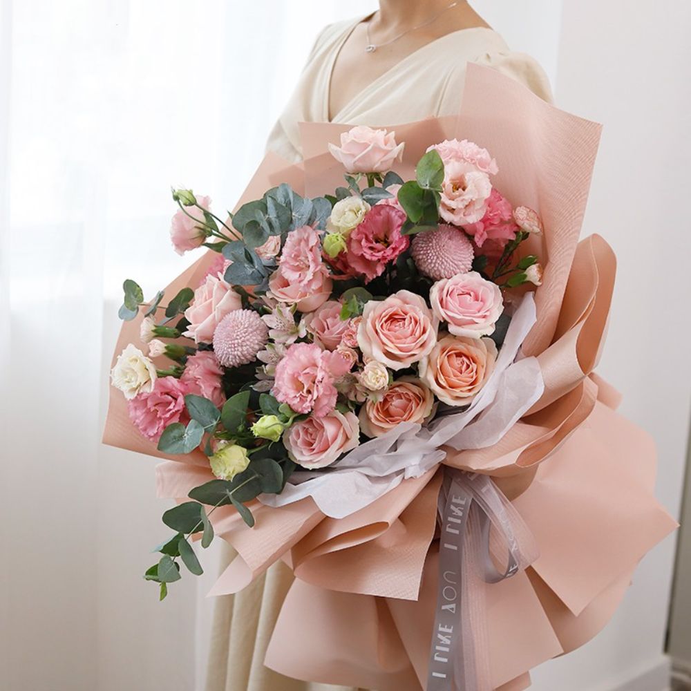 Extra Thick Textured Waterproof Flower Wrap, 24″x 24″, 20 sheets per pack, Various Colors