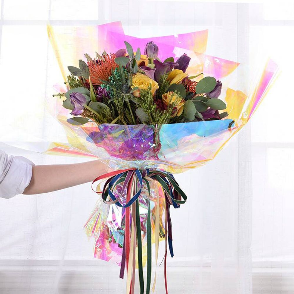 holographic-floral-wrapping-paper-korean-luxury-gift-packaging-floristic-flower-pink-roses-for-flowers-papel-florales-boxes-florist-supplies-unique-designer-clear-waterproof-celophane