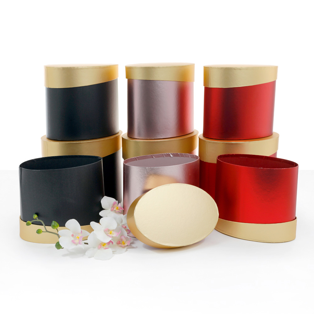 luxury-plastic-window-round-oval-floral-flower-roses-preserved-box-white-pink-black-for-cake-w369