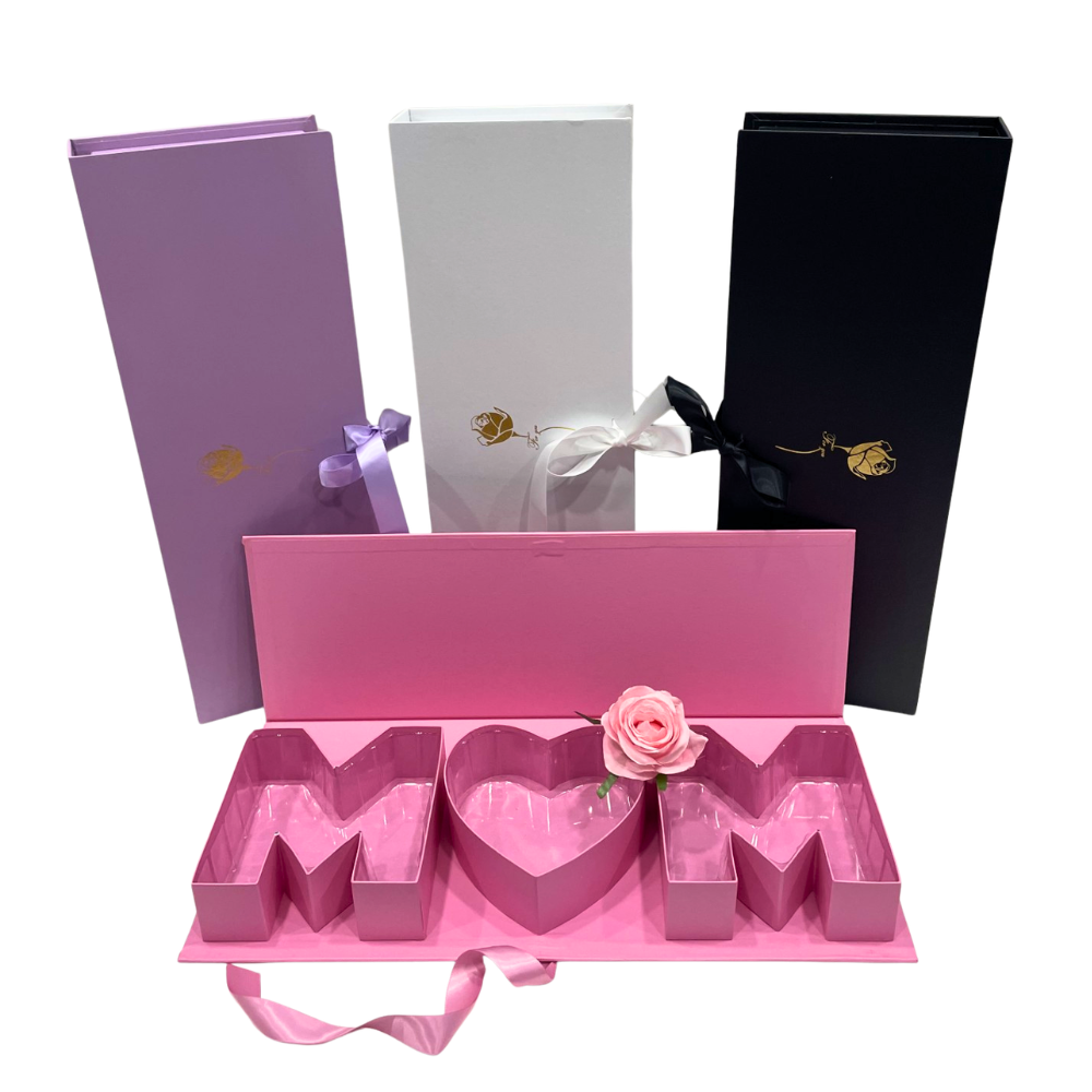 MOM Box, Upgraded With Plastic Liners for DIY Flower and Gift Arrangements