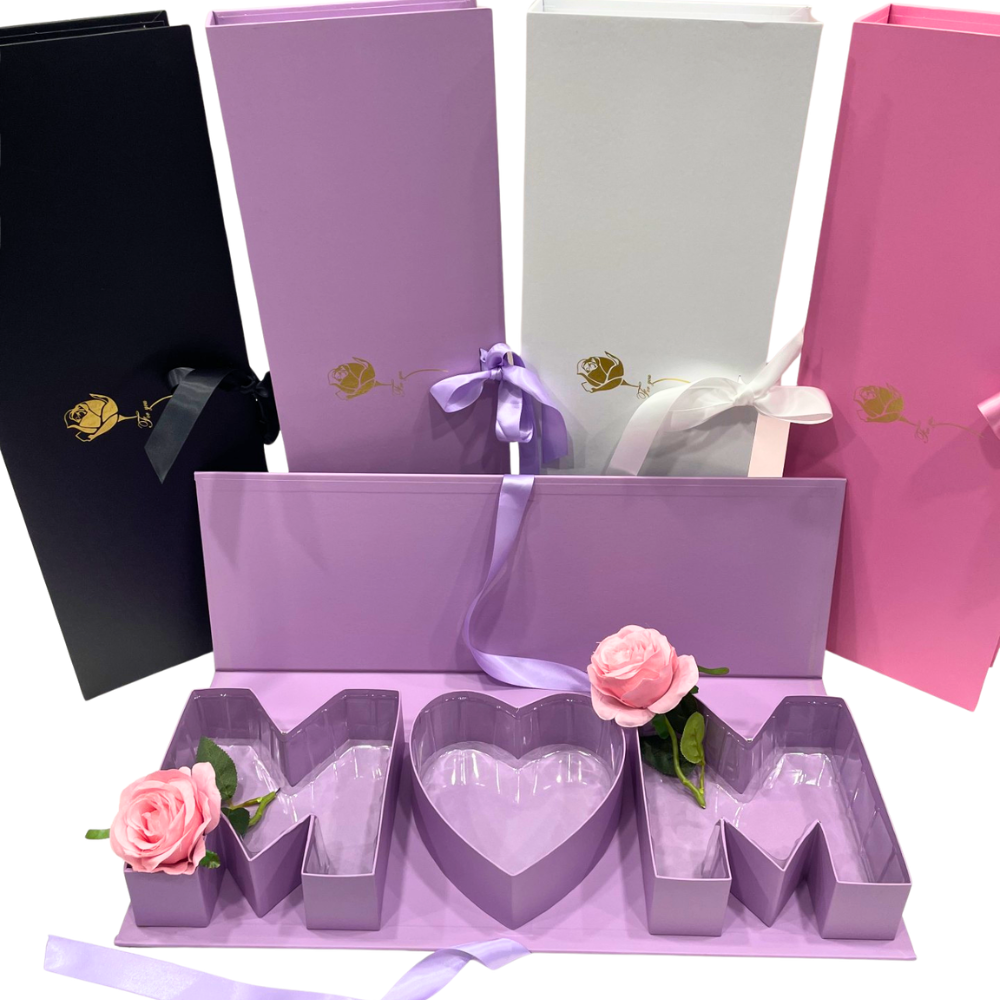 MOM Box, Upgraded With Plastic Liners for DIY Flower and Gift Arrangements