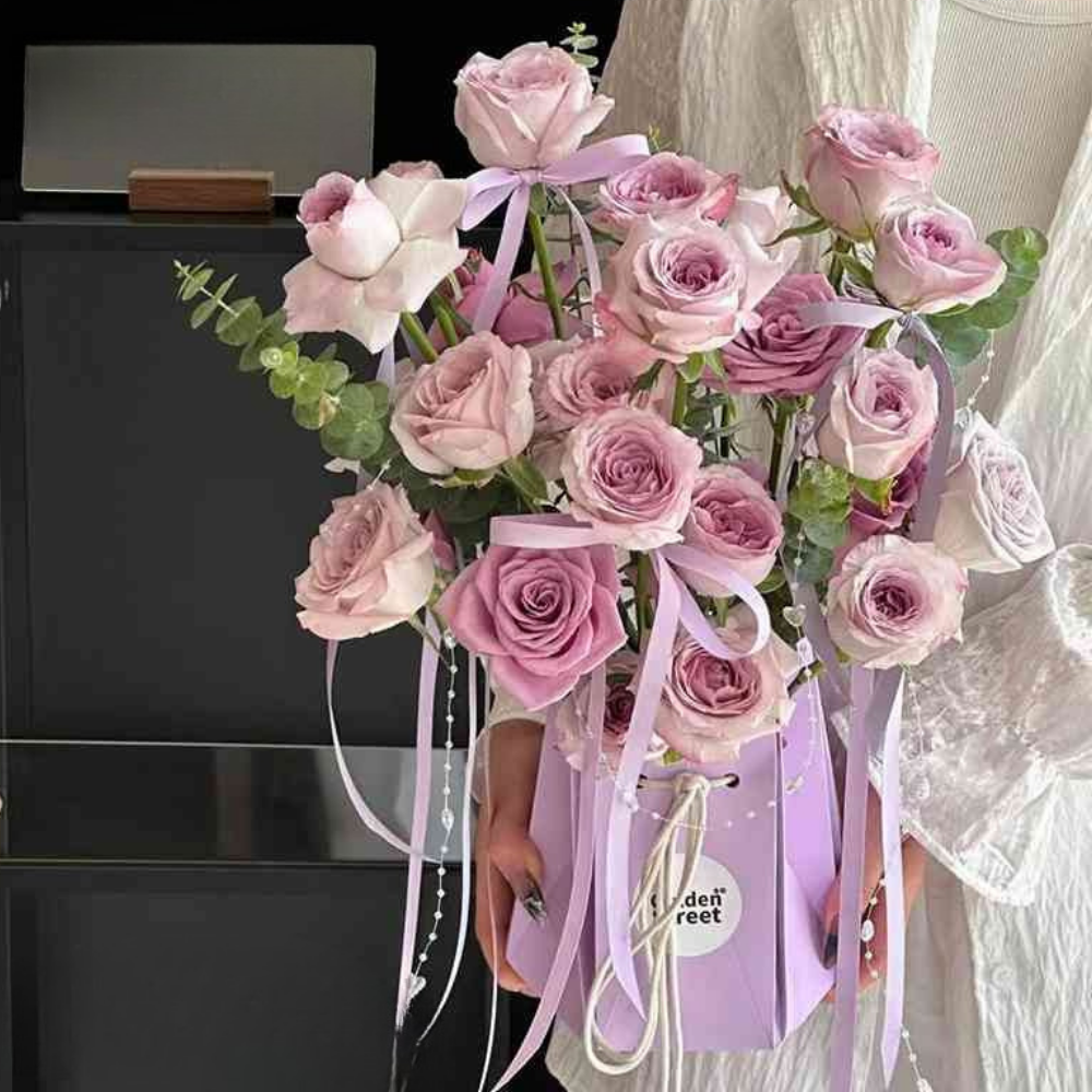 Pack of 2, Waterproof Paper Vase - Aqua Box, Improved Easy Assembly