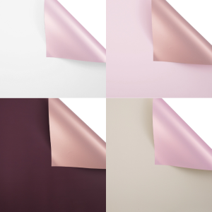 Double-Sided, Waterproof, Non-Transparent Flower Wrap, Pack of 20