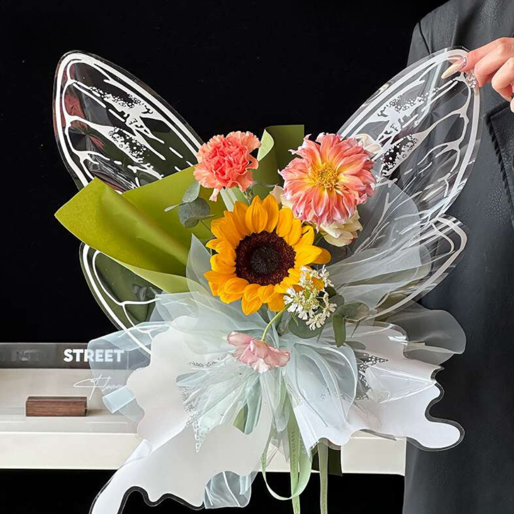 Butterfly Wings, 20 Upper and 20 Lower Wings Pack, Waterproof