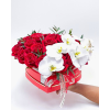 Set of 3, Heart Shaped Flower/Gift Boxes with Plastic Liner | W964