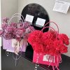 Waterproof Colorful Gift/Flower Bags with Handles, Various Colors