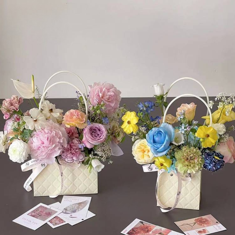 quilted-flower-bags-waterproof-floral-supplies-packaging