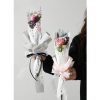 Pack of 20-Single Rose Sleeve Lace Design, Various Colors