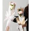 Pack of 20-Single Rose Sleeve Lace Design, Various Colors