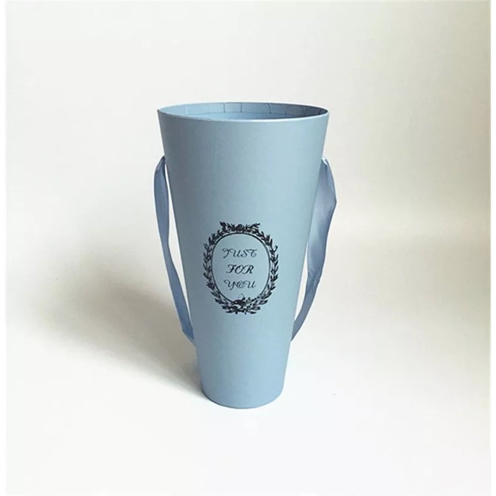 Round Flower Cone, 6.3″ × 11.8″, Cone Collection, W920 - Image 7