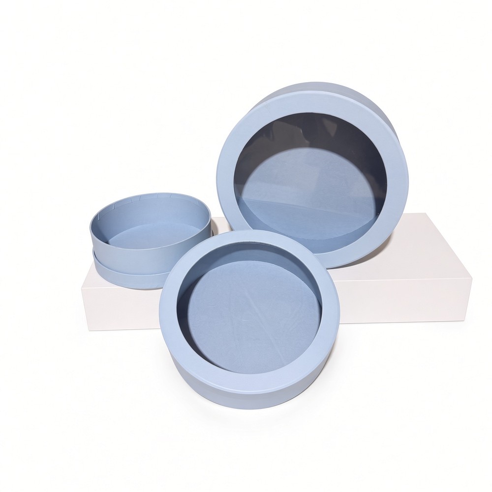 Clear Lid Collection flower boxes with window or lid features, W130 - view 7