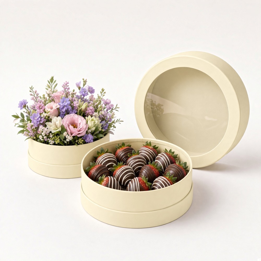Clear Lid Collection flower boxes with window or lid features, W130 - view 5