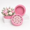 Clear Lid Collection flower boxes with window or lid features, W130 - view 2