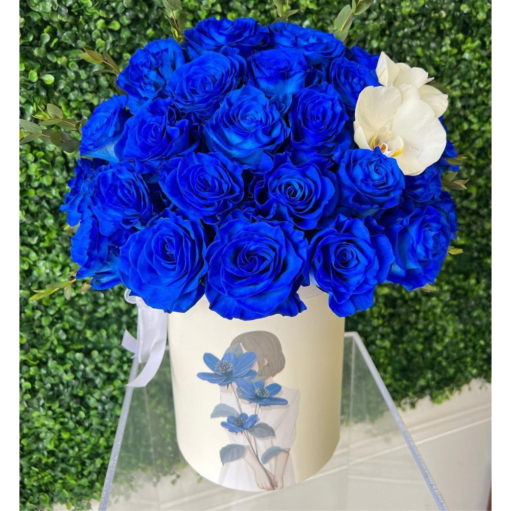 Set of 3, Round Boxes for Unique Flower/Gift Arrangements, Lolita Collection, Various Designs | W303