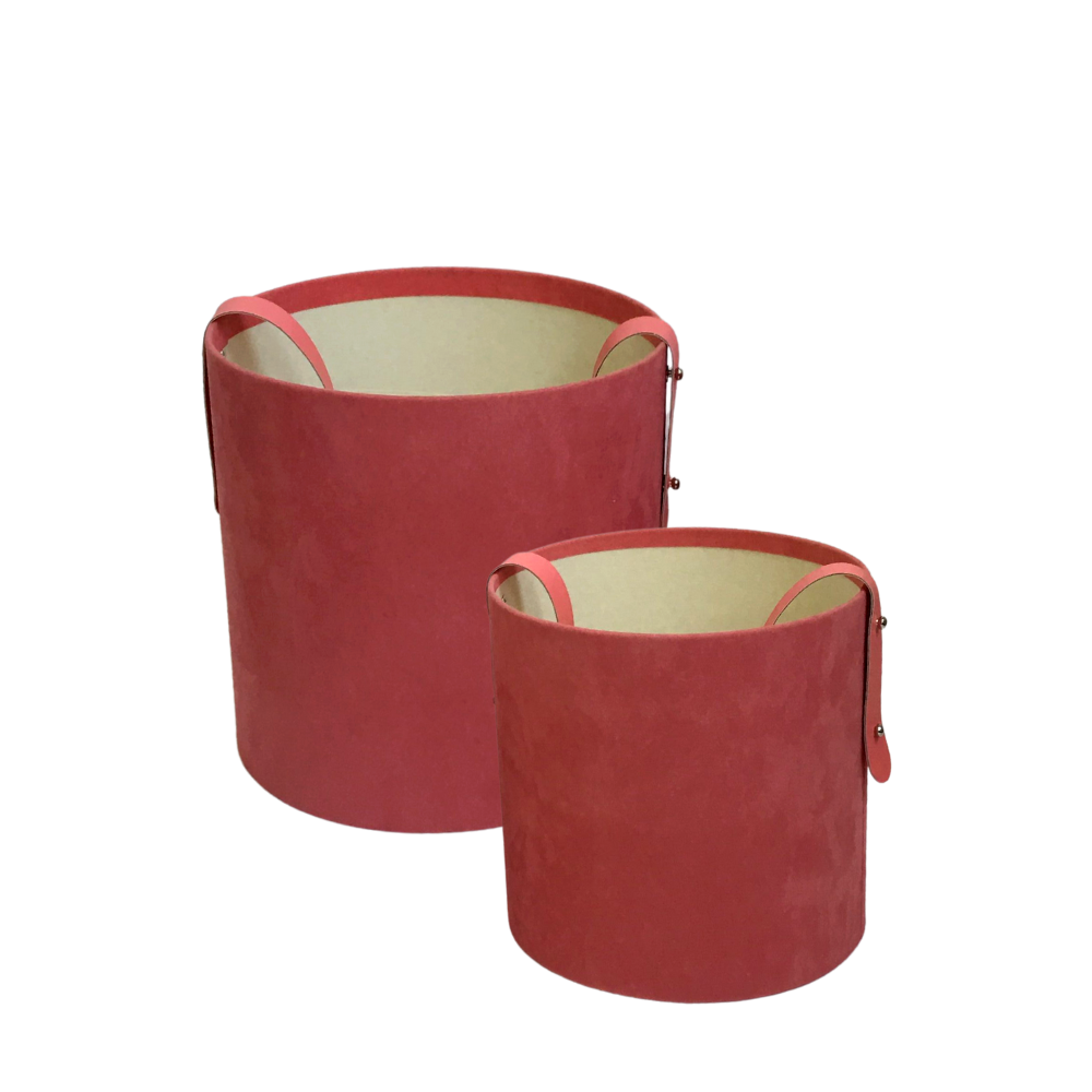 round-shaped-flower-velvet-velour-hat-box-coral-pink-valentines-gift-heart-cylinder-flower-florist-supplies-floral-packaging-for-arrangement-party-favor-boxes-w5884