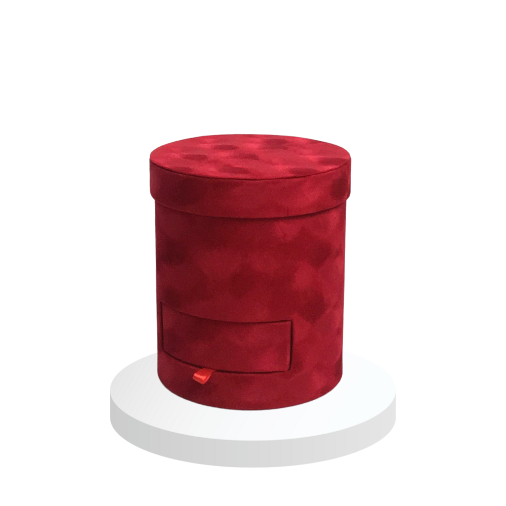round-shaped-flower-velvet-velour-hat-box-white-pink-valentines-gift-heart-cylinder-flower-florist-supplies-floral-packaging-for-arrangement-party-favor-boxes-w7791