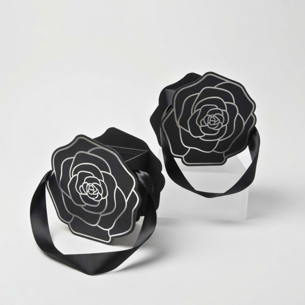 unikpackaging-flower-boxes-florist-supplies-W0006-rose Rose Shaped Boxes, Various Colors W000