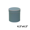 Small Cylinder Box, 4.3" x 4.3"