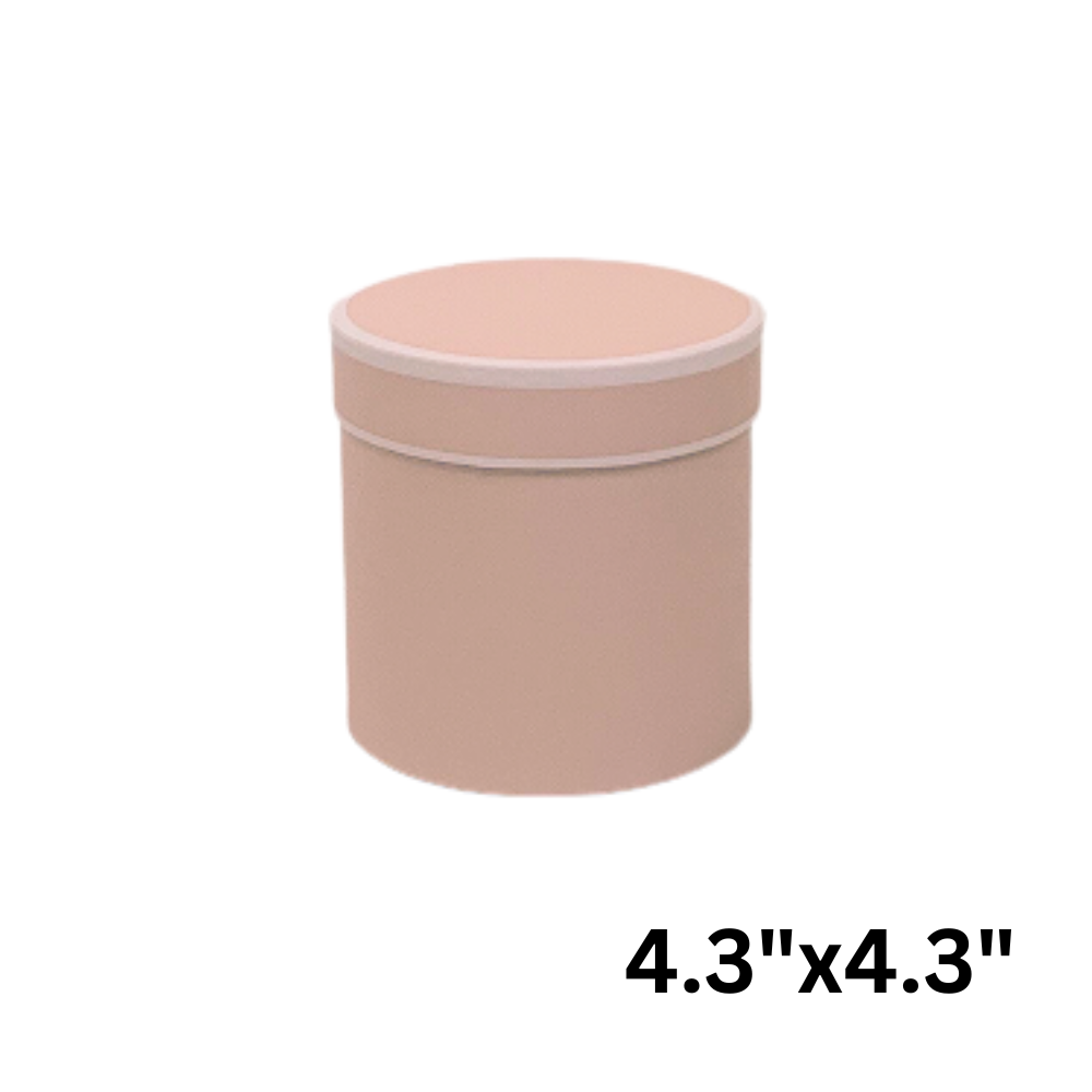 Small Cylinder Box, 4.3" x 4.3"