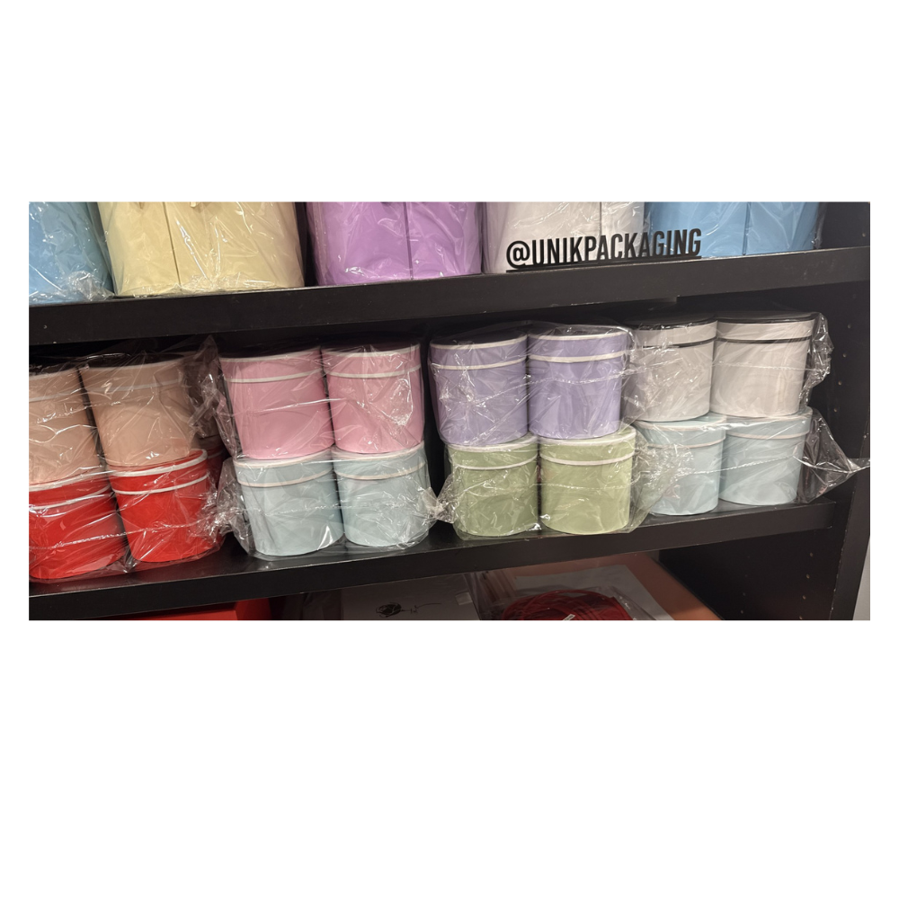 Small Cylinder Box, 4.3" x 4.3"