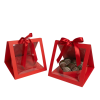 Square Box with Heart Insert, Various Colors, W181