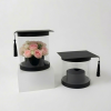 Graduation Flower/Gift Box, Round with Drawer - W170